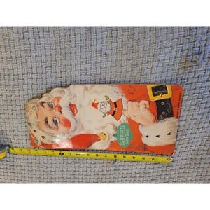 Vintage 1972 Giant Santa Coloring Book By Whitman, Christmas